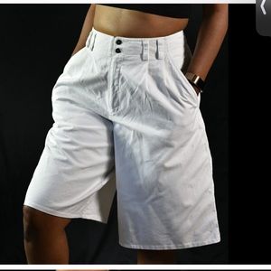 Vintage High Waist Flare Shorts Culottes Size 27